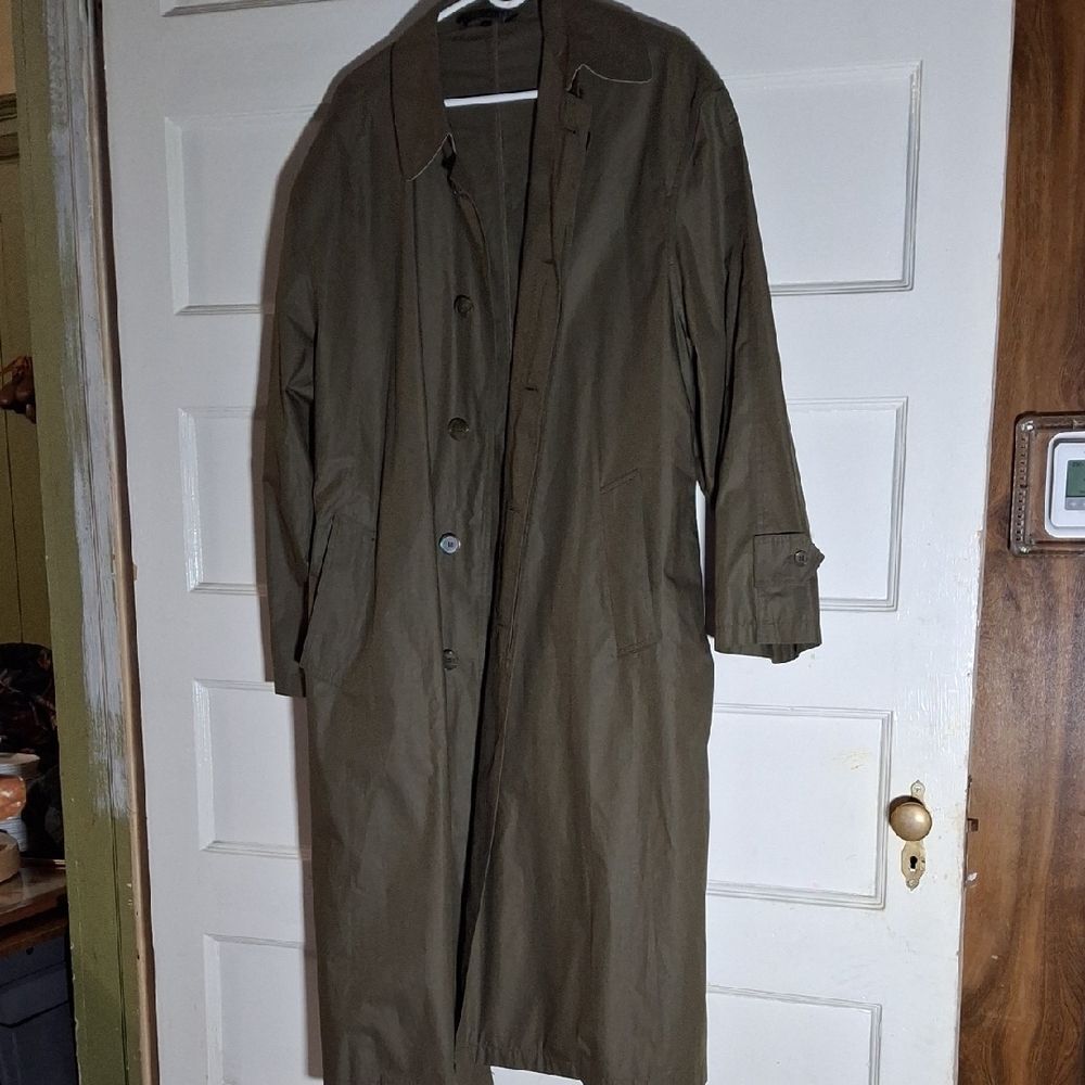 Context Khaki Men's Trench Coat